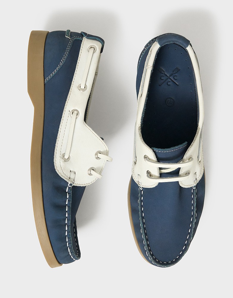 Aubrey Deck in Navy White