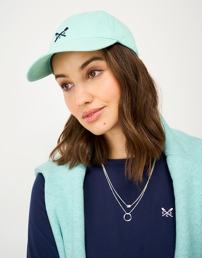 Crew Cap in Aqua