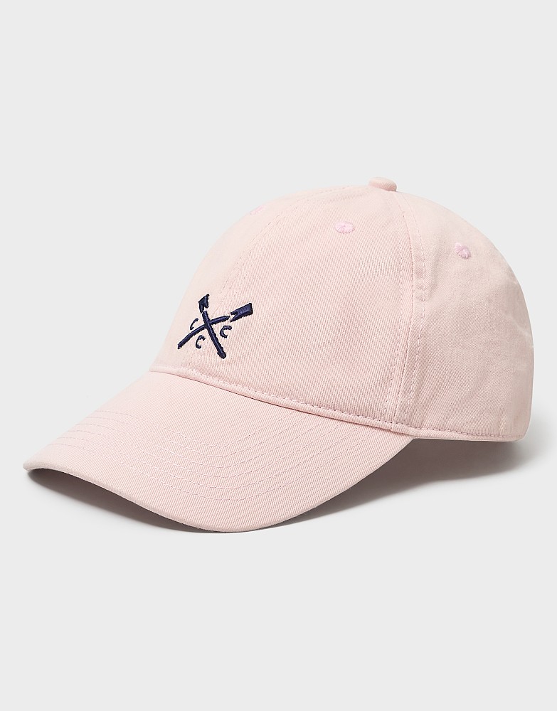 Crew Cotton Cap in Pink