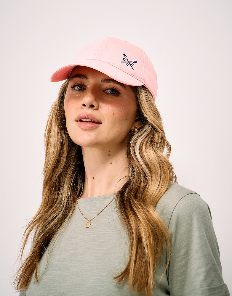Bow Detail Cap in Pink