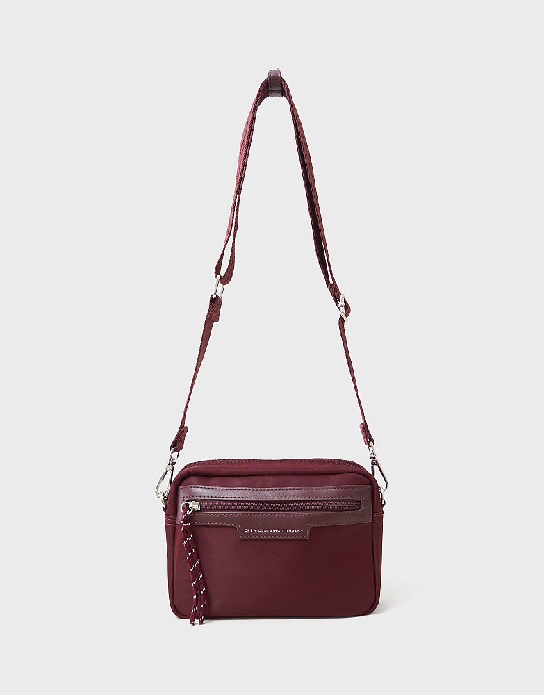 Nylon Camera Bag in Pink