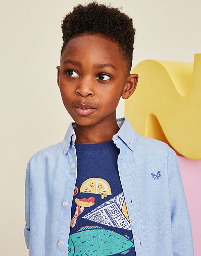 Long Sleeve Oxford Shirt