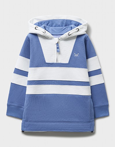 Regatta Padstow Cotton Half-Zip Sweatshirt in Blue