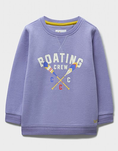 Embroidery Graphic Sweatshirt