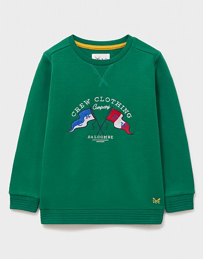 Embroidery Graphic Sweatshirt