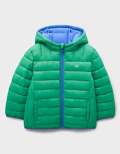 Reversible Lowther Jacket in Green and Blue