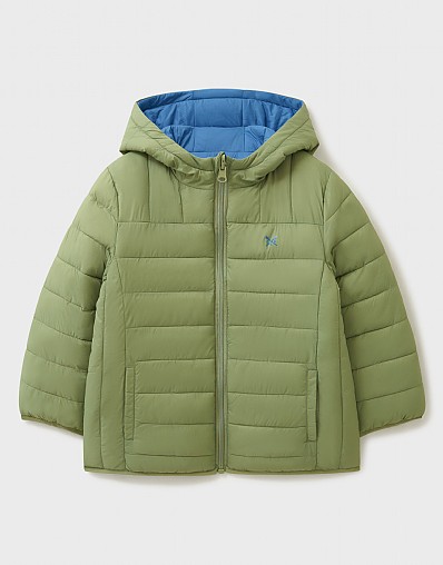 Reversible Lightweight Lowther Jacket in Khaki