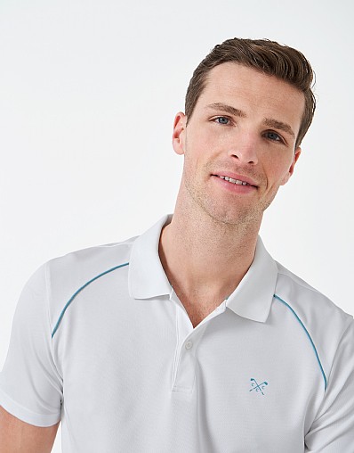 The スポーツ CLUBHAUS The Crew Polo Sweat - White L