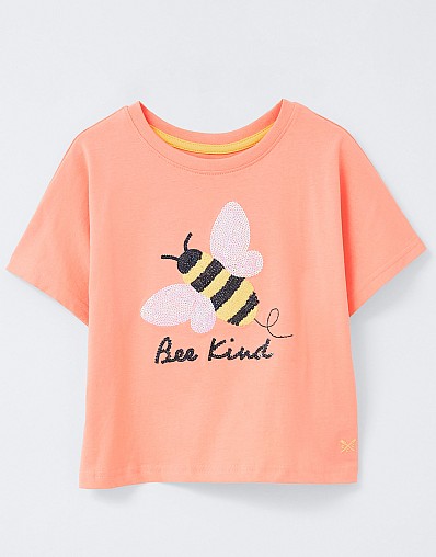 Crew Clothing Bee Kind Boxy T-Shirt