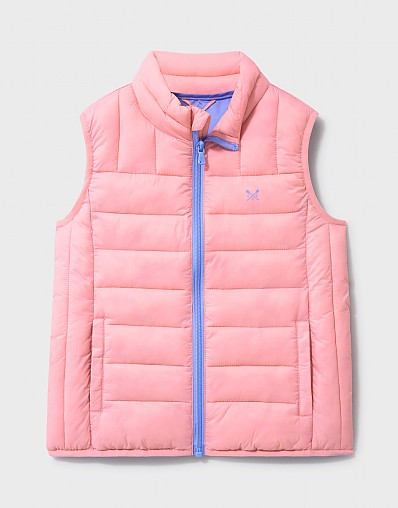 Lightweight Lowther Gilet in Light Pink