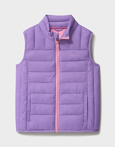 Lightweight Lowther Gilet in Lilac