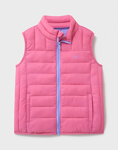 Lightweight Lowther Gilet in Pink