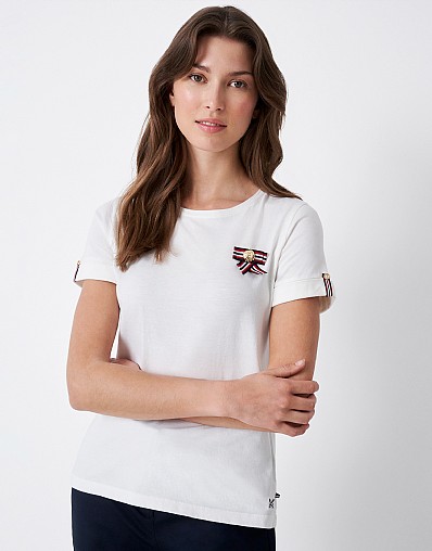 Henley Crew Neck T-Shirt
