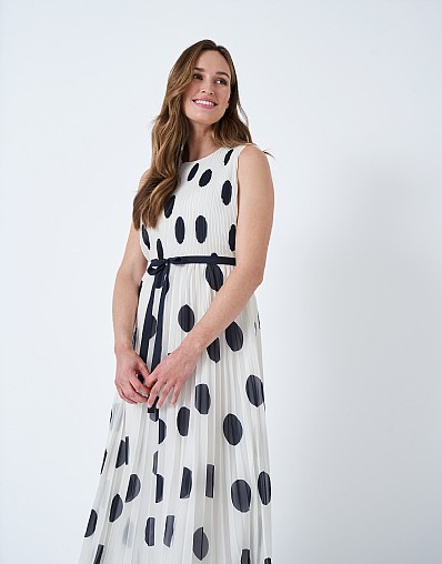 Henley Moorings Plisse Dress