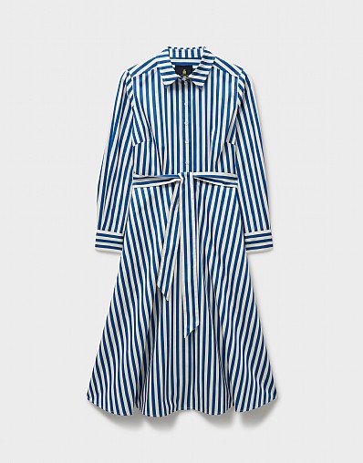 blue chiffon dress midi self-portrait - Blue Chiffon Short Sleeve Midi Dress main image 0