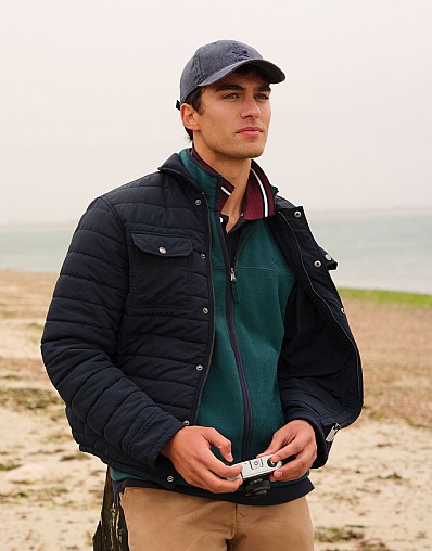 Dovestowe Showerproof Jacket in Dark Navy