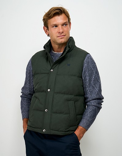 Oakleigh Gilet in Forest Green