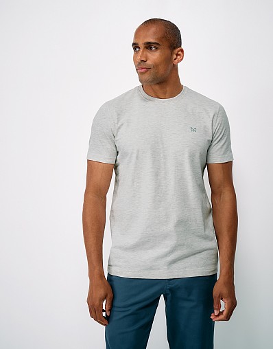 Crew Classic Tee in Oatmeal Marl