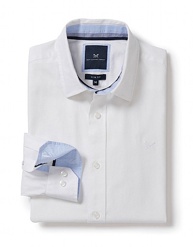 Kendal Slim Fit Shirt in Optic White