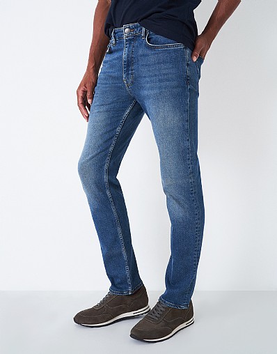 Men’s Jeans | Straight & Slim Leg Jeans | Crew Clothing
