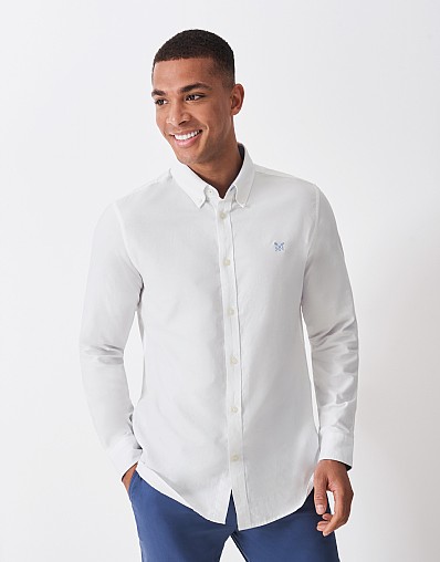 Crew Slim Fit Oxford Shirt