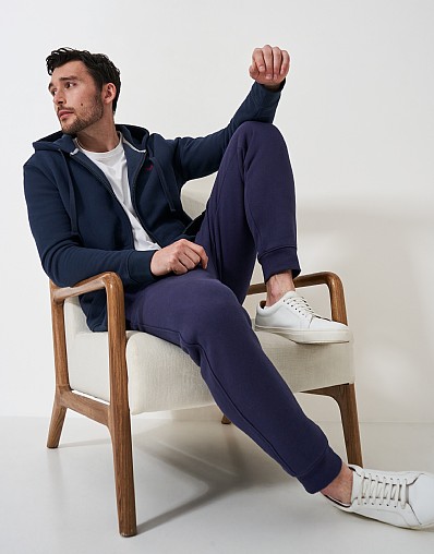 Crossed Oars Jogger in Navy