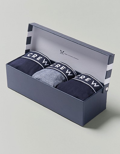 Crew Clothing Company luxury packaging