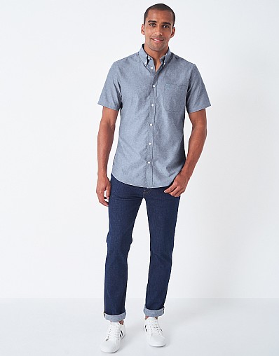 Men's Crew Slim Fit Oxford Shirt from Crew Clothing Company