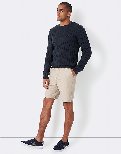 thumbnail image 2 of Bench Men's Crew Neck Cotton Jumper – Long Sleeve Jersey Sweater Pullover, Vintage 2 of 3