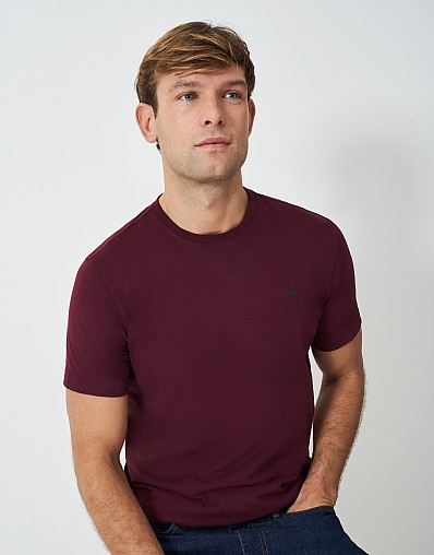 Crew Classic T-Shirt Heritage Burgundy