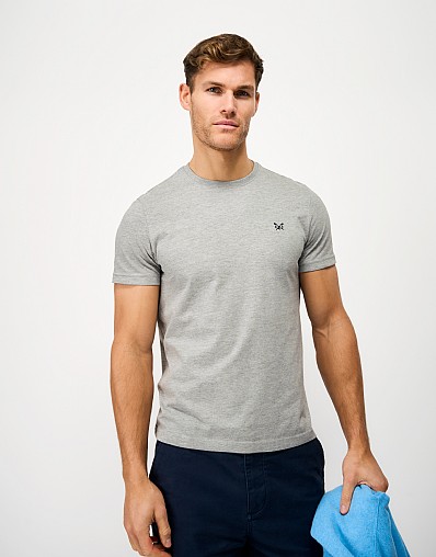 Crew Classic T-Shirt in Gray Marl