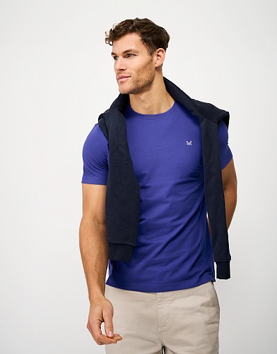 Crew Classic T-Shirt Heritage in Marine