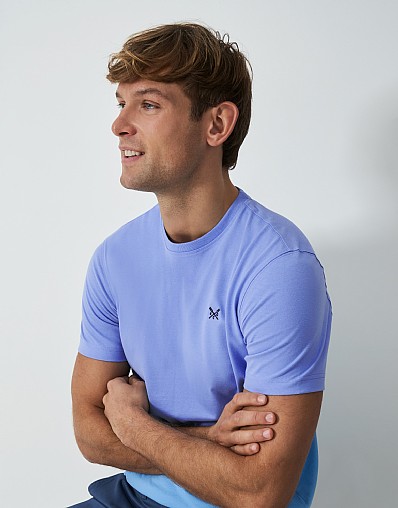 Crew Classic T-Shirt in Sky Blue
