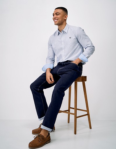 Parker Straight Jean In Indigo