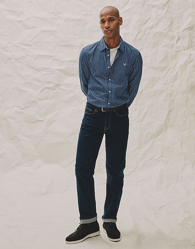 Parker Straight Jean In Indigo