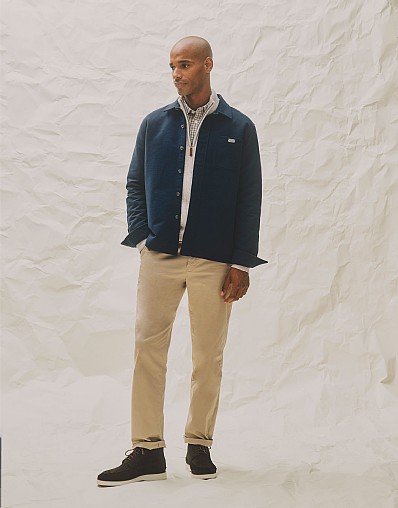 Straight Chino in Stone Beige