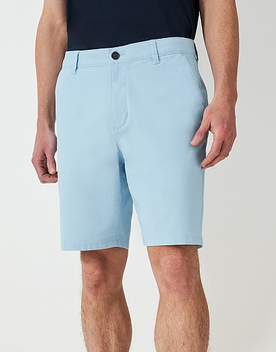 Bermuda Chino Stretch Short in Blue