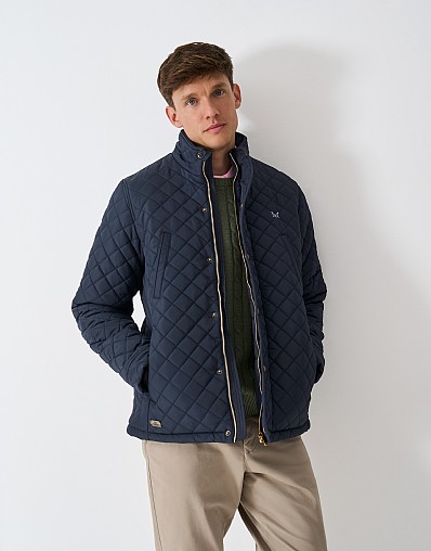 Chapley Quilted Jacket in Navy
