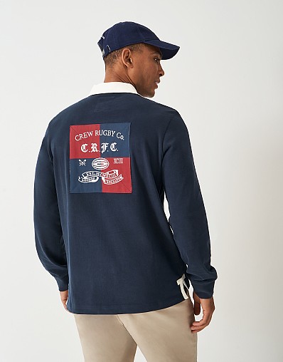 World Cup Patch Rugby in Dark Navy