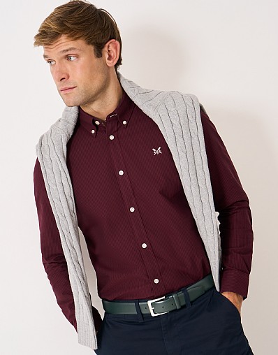 Classic Leather Belt in Khaki