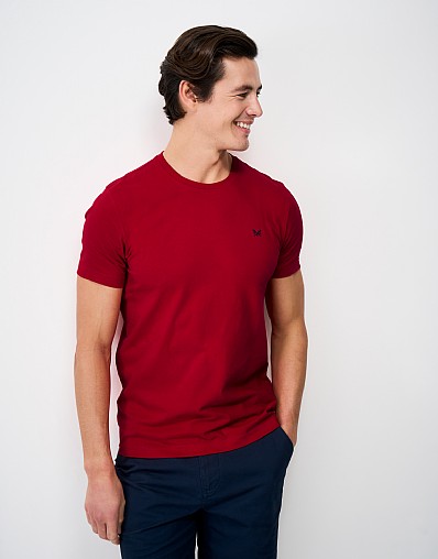 Crew Classic Tee in Cherry Red