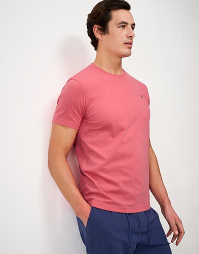 Crew Classic Tee in Deep Pink