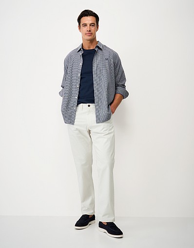 Straight Chinos in White