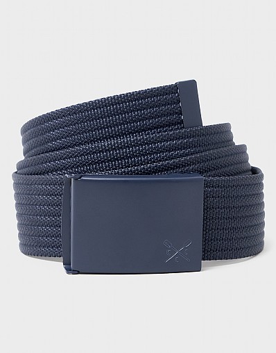 Webbing Clip Belt in Navy