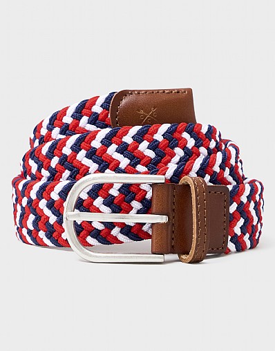 Stretch Woven Belt in Multi Colour