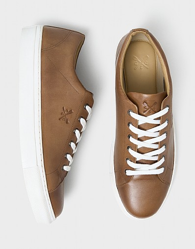 Cupsole Trainer in Tan