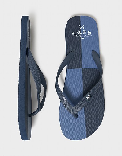Flip Flops in Navy Blue