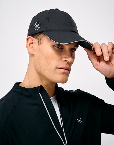Ripstop Sports Cap in Black