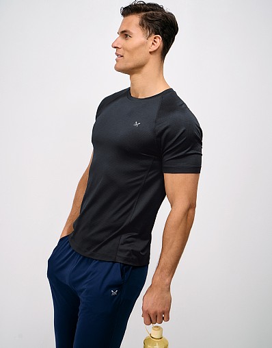 Core Sport T-Shirt in Black