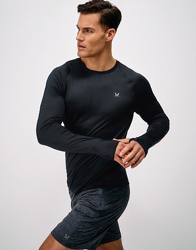 Core Sport Long Sleeve T-Shirt Black